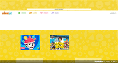 Desktop Screenshot of nickjr.com.au