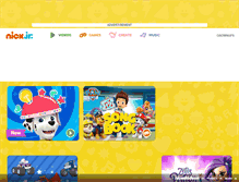 Tablet Screenshot of nickjr.com.au